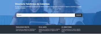 Vista del proyecto ElDirectorio.co